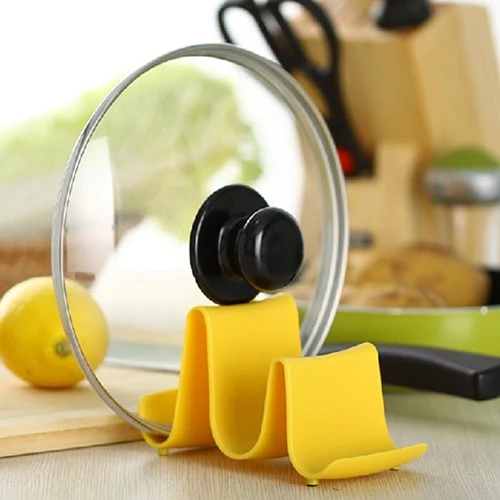 Детская пластиковая крышка для кухонного горшка подставка сковороды держатель