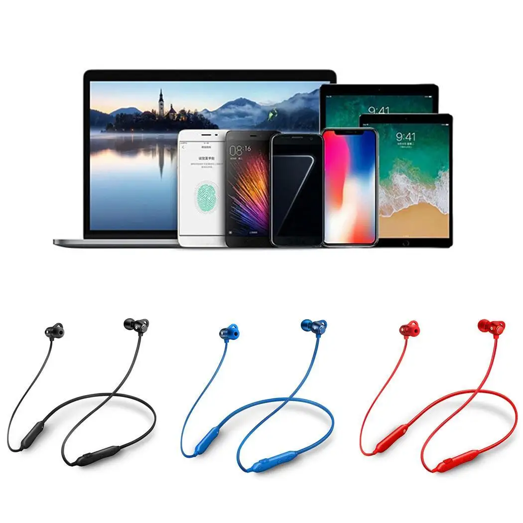 Bluetooth 4 1 ухо подвесной шейный стерео с hfp HSP A2DP AVRCP микрофон беспроводной Спорт