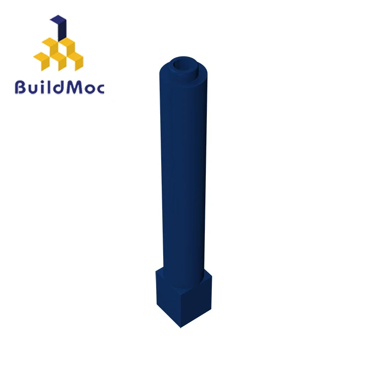 BuildMOC высокотехнологичные строительные блоки 43888 1x1x6 твердые компоненты для