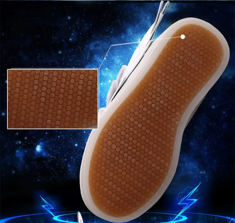 2016 luminous LED light children sneakers boys girls shoes pu leather high top fashion wings kids casual sport | Детская одежда и