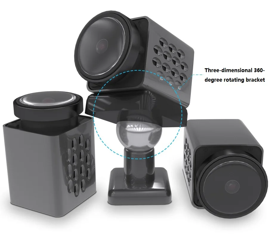 Мини WI FI мини Камера HD1080P со смартфоном и Ночное видение IP камеры безопасности