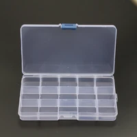 jewelry tool kit box 15 slots case craft organizer carrying cases storage beads adjustable jewelry packaging finding boxes