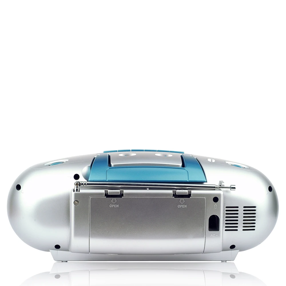 

PANDA 6311E Recorder small double horn learning teaching triple play tape recording Radio