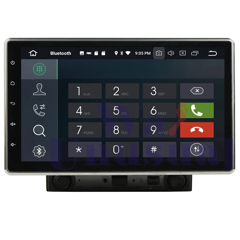 Wanuary Автомобильный gps навигатор Android 8 0 для 10 1 дюймов Универсальный без DVD