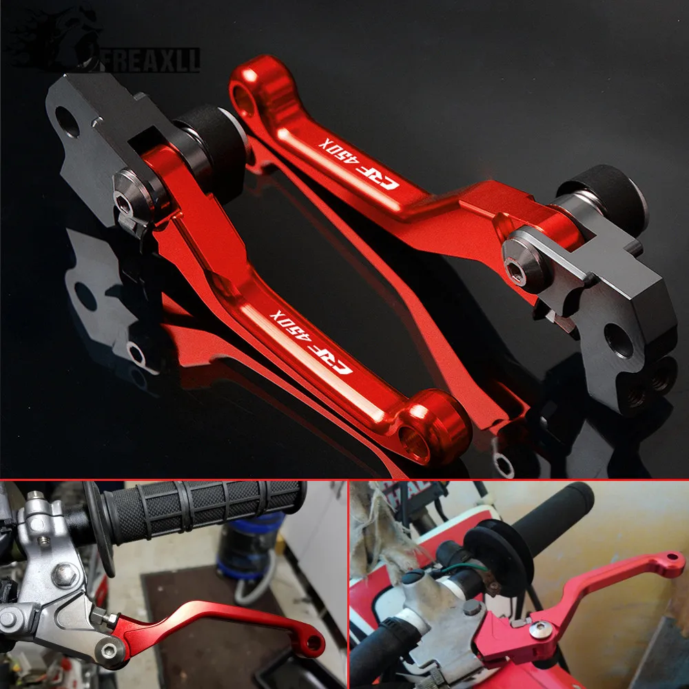 Поворотные Рычаги тормозной муфты мотоцикла для Honda CRF450X CRF 450X 450X2005-2017 2006 2007 2008 2009