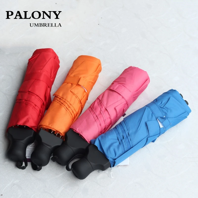 PALONY хит продаж зонт для влюбленных мамы и детей Guarda chuva три складных зонта