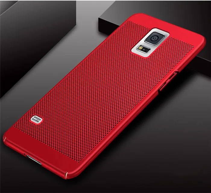 FUYUKEJI новое поколение вентиляционные отверстия для чехол для телефона samsung Galaxy S5 чехол Роскошный PC задняя крышка для samsung S5 I9600 Funda - Цвет: 2