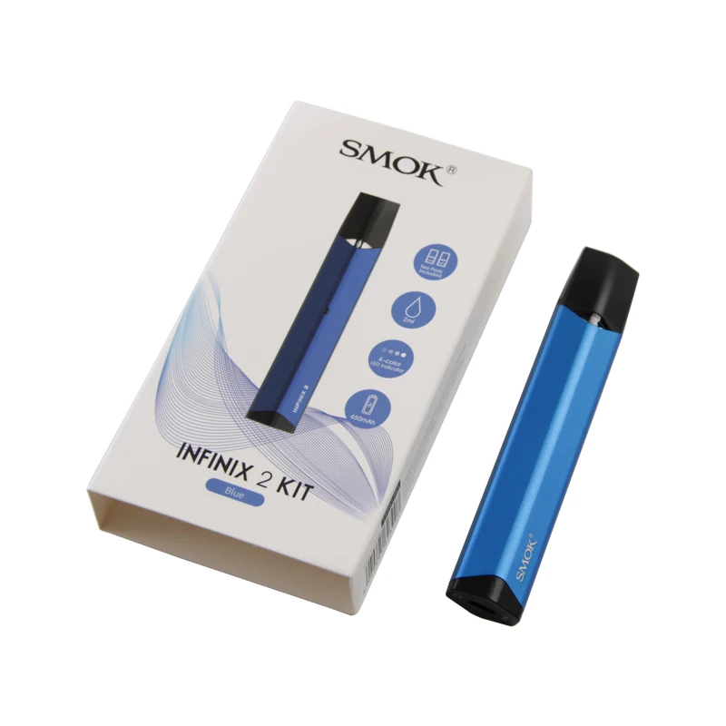 Оригинальный набор SMOK INFINIX 2 Pod система с воздушным приводом и батареей 450 мАч