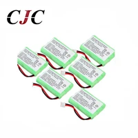 6pcs cordless phone battery replacement aaa 800mah 3 6v ni mh for v tech for motorola sd 75017500