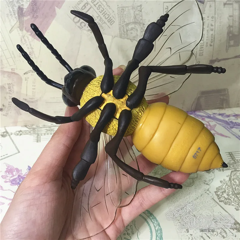 ПВХ фигурка имитация насекомых большая пчела игрушка модель|toy model|pvc figuremodel toy |
