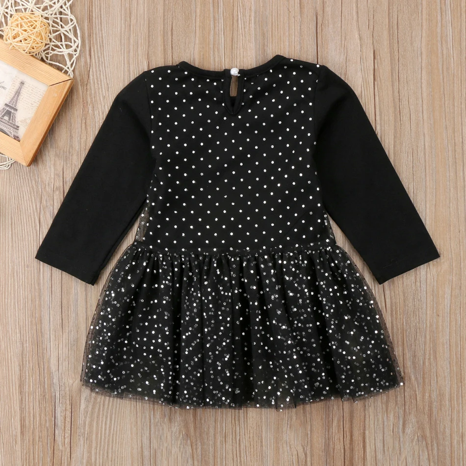 Повседневное красивое детское платье из тюля Meisjes Kleding Одежда для девочек от 1 до 5