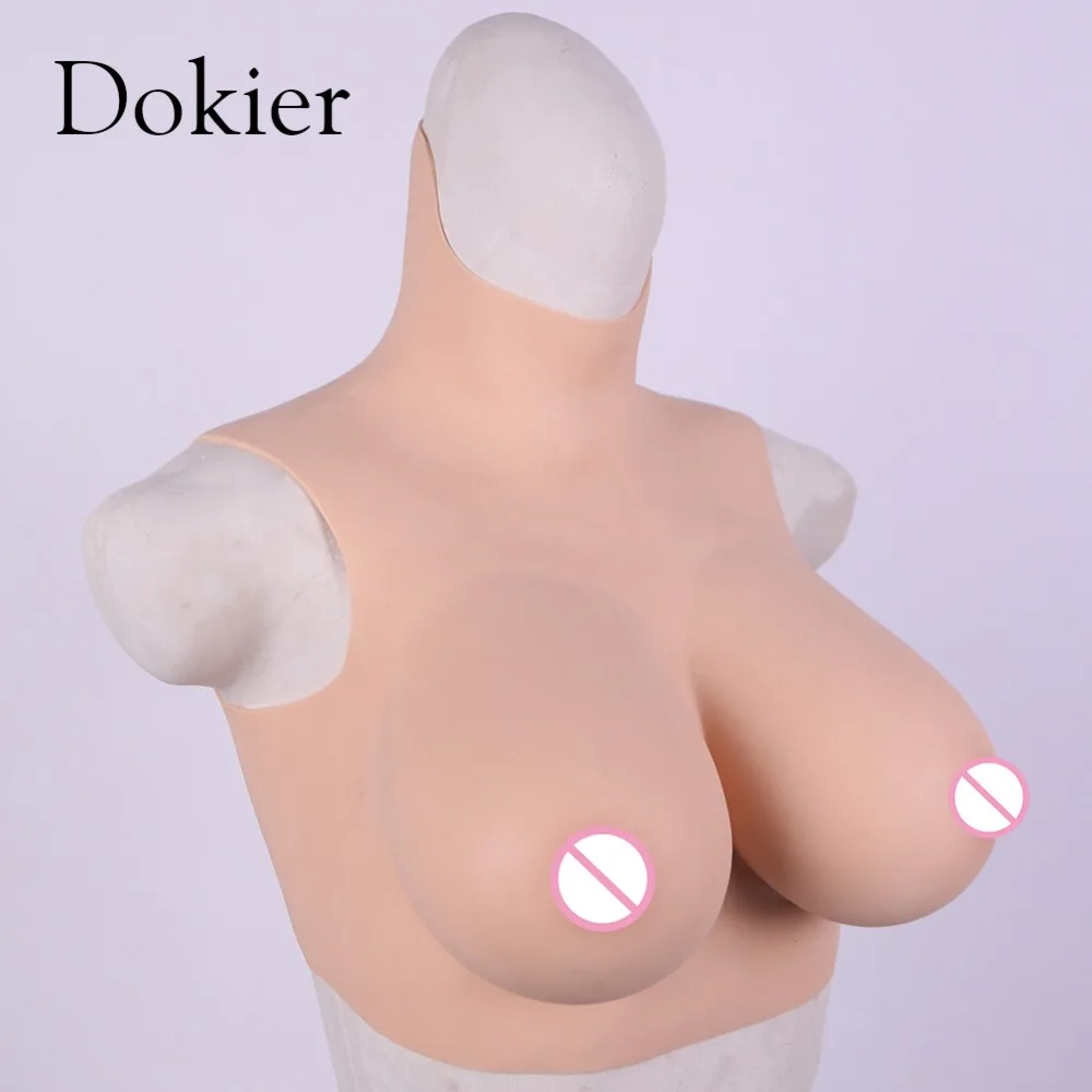 Dokier стандартный тип E чашка crossdressing формы груди с реалистичными грудь для