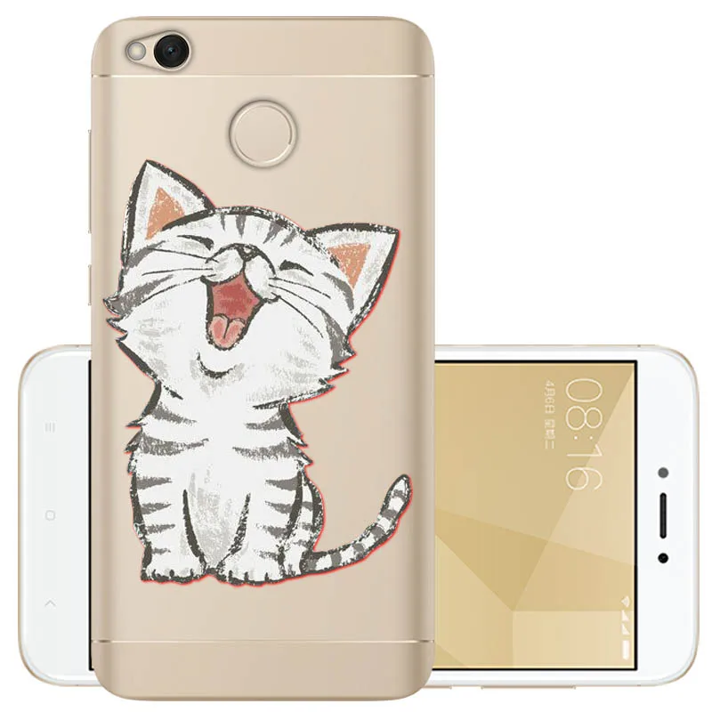 CaseRiver чехол для Xiaomi Redmi 4x/мягкий силиконовый 4x с мультяшным рисунком Redmi4x |