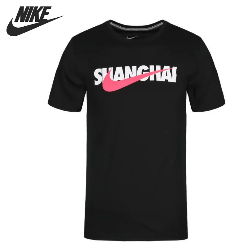 Оригинальный Новое поступление футболка Nike SH CITY шаблон мужские футболки с
