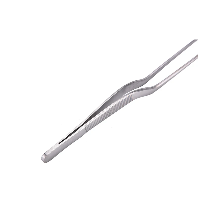 

1PC Makeup Stainless Steel Dental Tweezer Curved Oral Ear Nose Health Care Clip Cosmetic Medical Use Tools