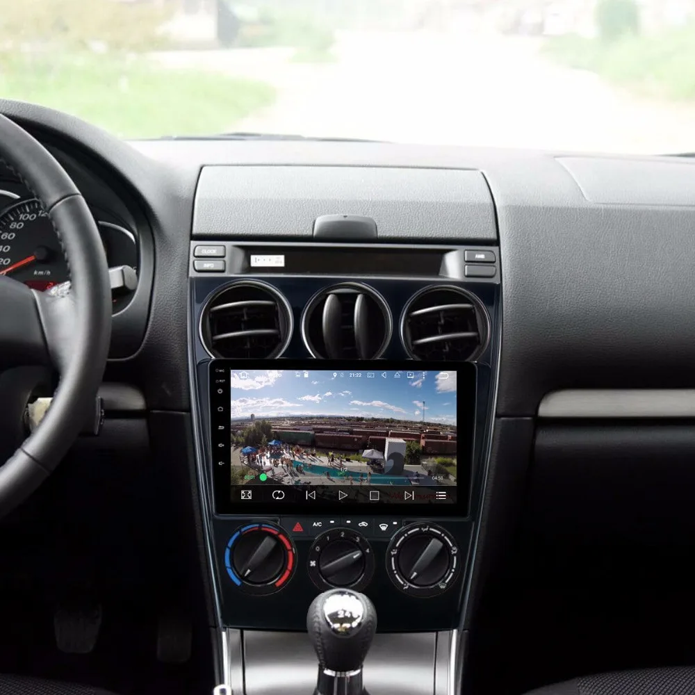 9 дюймов Android 8 0 автомобильный DVD плеер GPS навигация для Mazda 6 2013-2019 головное