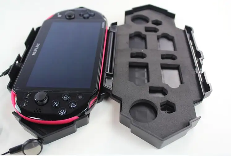 Игровые аксессуары с полностью защитным твердым чехлом Дорожный Чехол для PS Vita PSV