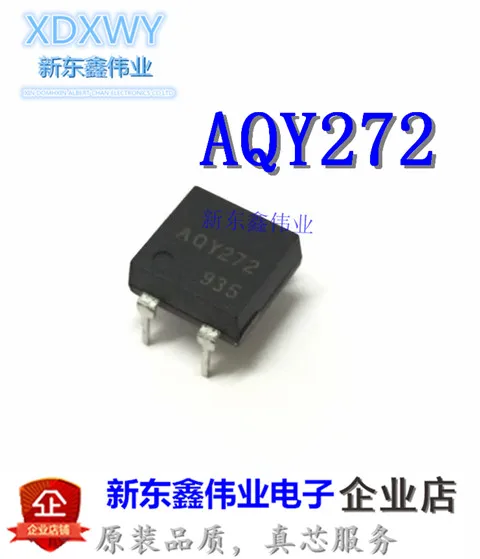 10 шт. абсолютно новые оригинальные AQY272 DIP4 AQY272A SOP 4 твердотельные реле|Кабели для