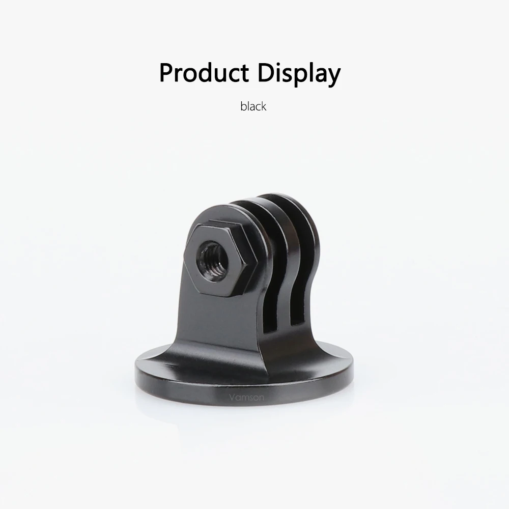 Адаптер для штатива Vamson аксессуары Gopro Hero 8 7 6 5 4 3 крепление из алюминиевого сплава