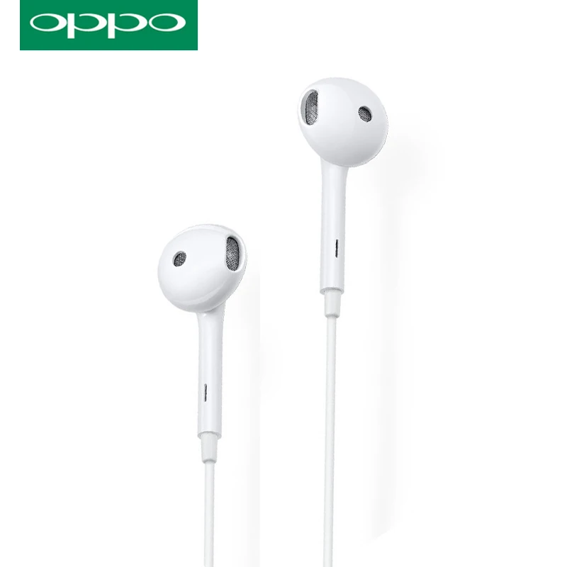 Оригинальные OPPO MH135 R15 профессиональные наушники с микрофоном проводные