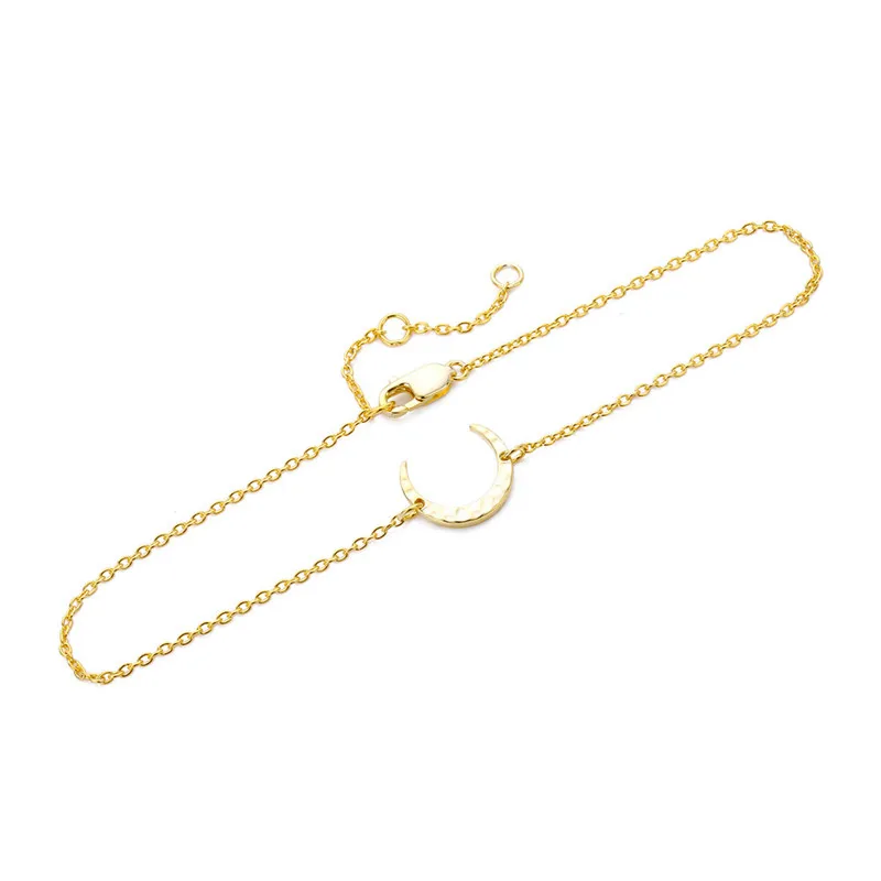 CC Stailess Steel Bracelets For Women Trendy Jewelry Moon Adjustable Charm Bracelet Office Romantic Bangles Party Gift CCB053 | Украшения и