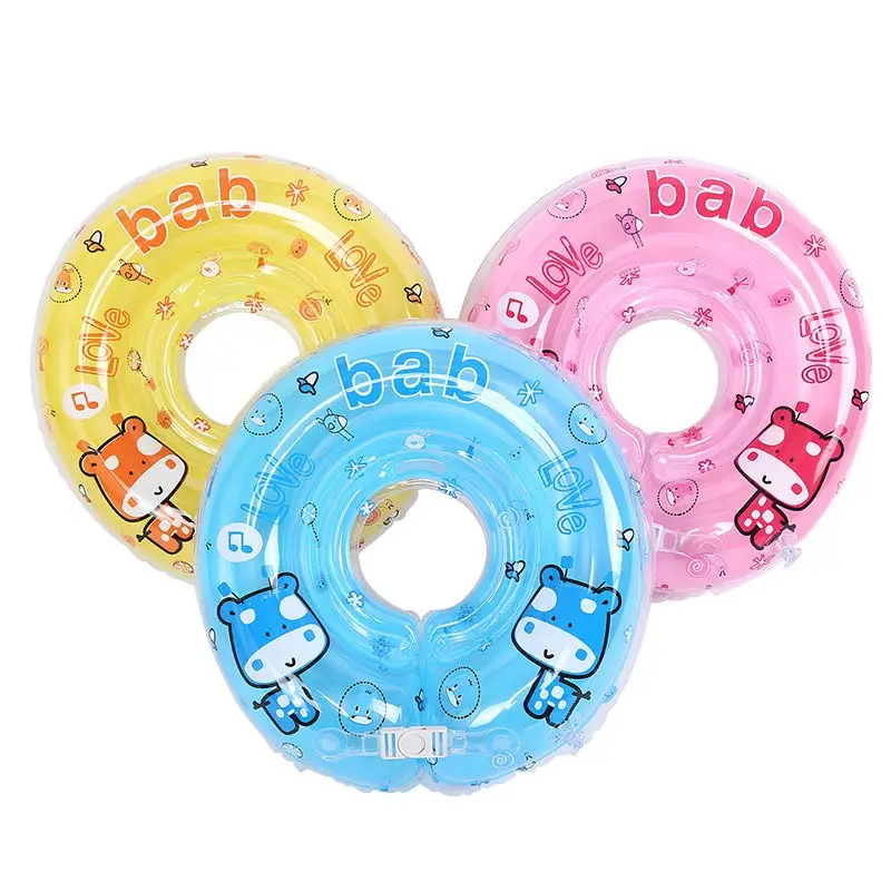 

3-15 Moths Baby Swimming Neck Float Double Airbag Thicken Inflatable Swimming Ring Infant Toddler Swimming Pool Accessories