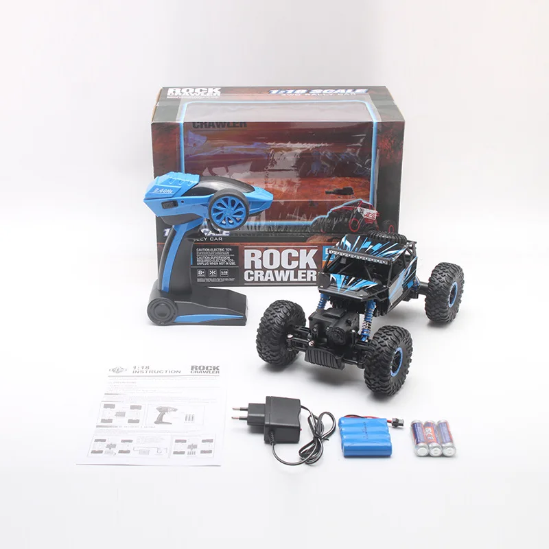 Радиоуправляемый автомобиль Bigfoot 4WD масштаб 1:18 2 4 ГГц для скалолазания ралли 4x4