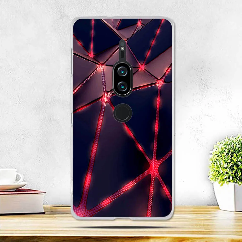Чехол-накладка для Sony Xperia XZ2 premium силиконовый мягкий чехол-накладка Coque Etui чехлы |