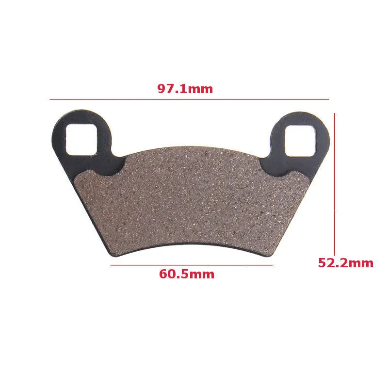 Передние и задние тормозные колодки для Polaris Ranger OE 2202413 2202097 1910672 1910514 4 шт.|Детали
