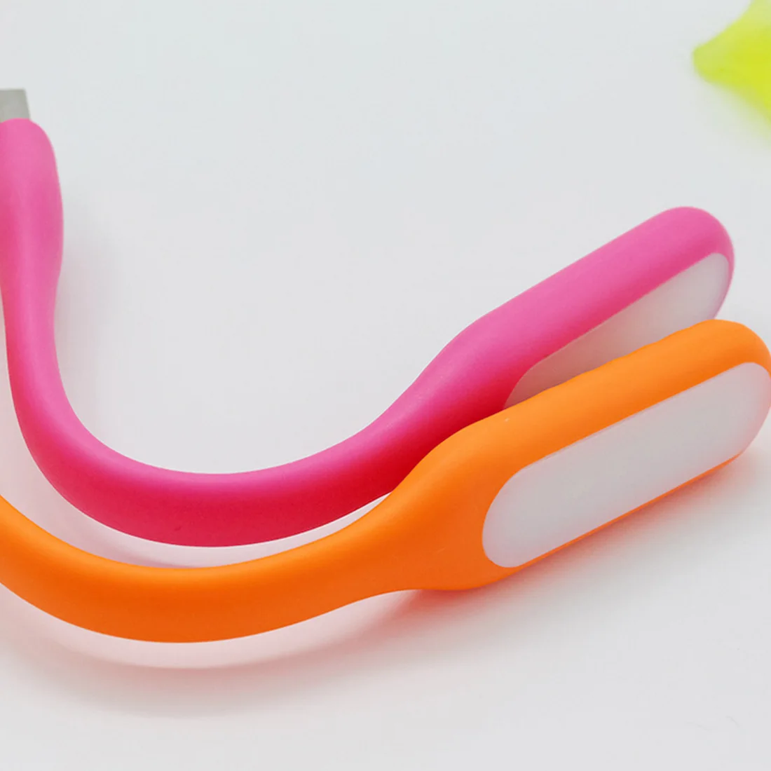 Креативная красочная Гибкая usb-лампа портативный мини-вентилятор и USB СВЕТОДИОДНЫЙ светильник для power Bank& notebook& компьютерный гаджет
