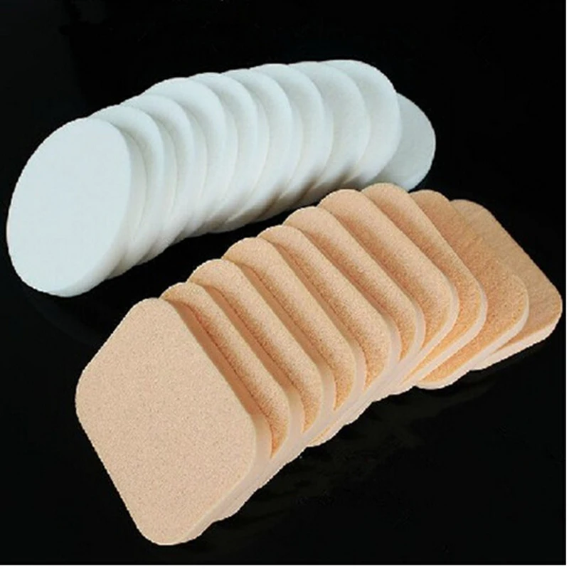 

10PCS Cosmetic Powder Puff Makes Sponge Face Cleaning Sponges Soft Makeup Foundation er Make-up Beauty Tools