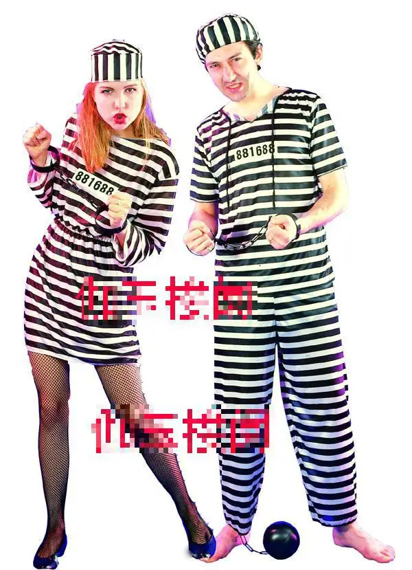 Новое поступление костюм для косплея зомби черный белый цвет мужчин и женщин|costume