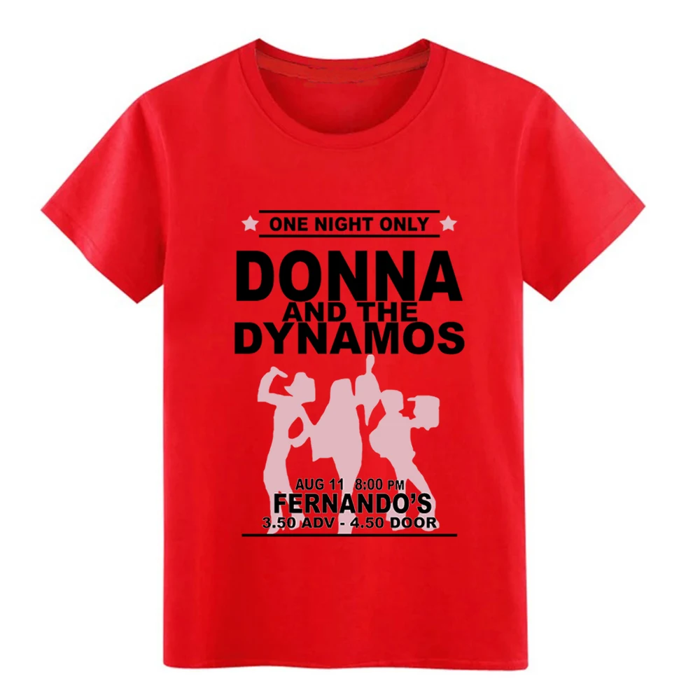 Мужская футболка Donna and the Dynamos хлопковая S-3xl с принтом новая стильная