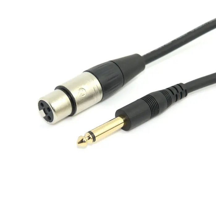 50 шт./лот 15 футов 5 м XLR 1/4 &quotстерео профессиональный микрофон PA аудио кабель Шнур