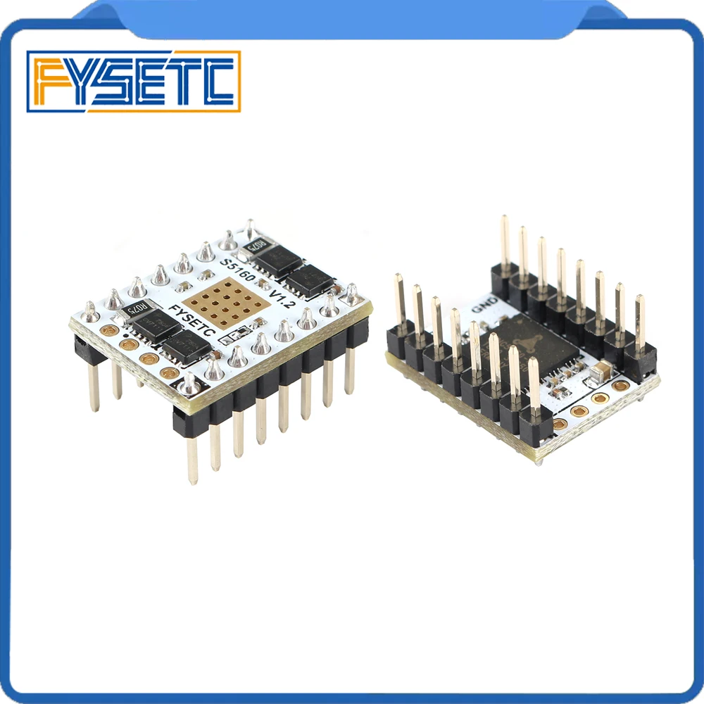 2 шт. 3D принтер части TMC5160 V1.2 SPI Драйвер шагового двигателя S5160 бесшумный драйвер