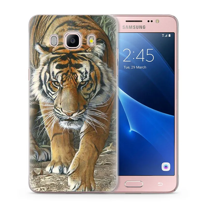 For Funda Samsung Galaxy J7 2016 Case J710 J710F Phone Cases Unicorn Painted Pattern Clear Soft Silicone W028 |