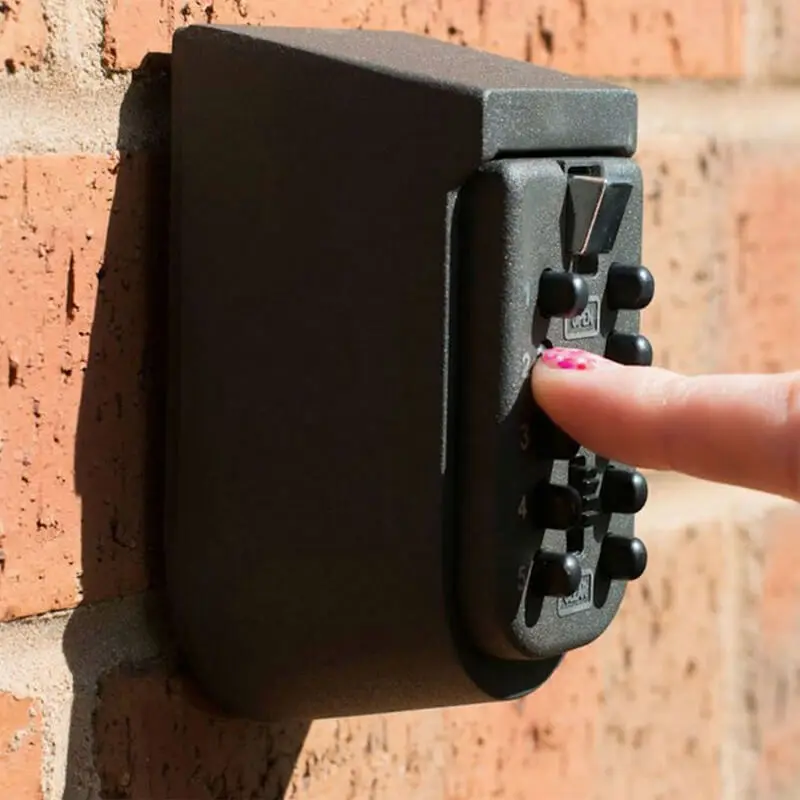 Mini Password Hidden Safe Box The Housekeeper Money key Secret Stash Security Deposit Cash Coffer Cache Strong | Безопасность и