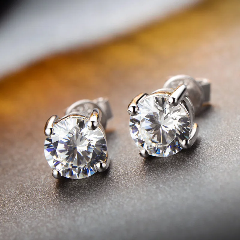 Женские серьги гвоздики из серебра 925 пробы 3 10 мм|silver stud earrings|sterling silver earringsstud earrings