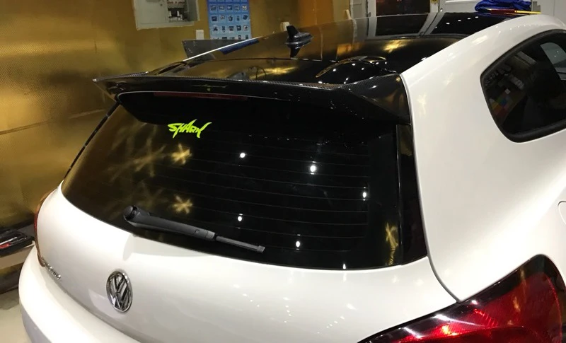Спойлер на крышу автомобиля для VW Volkswagen Scirocco 2009-2014 украшение в виде хвостового