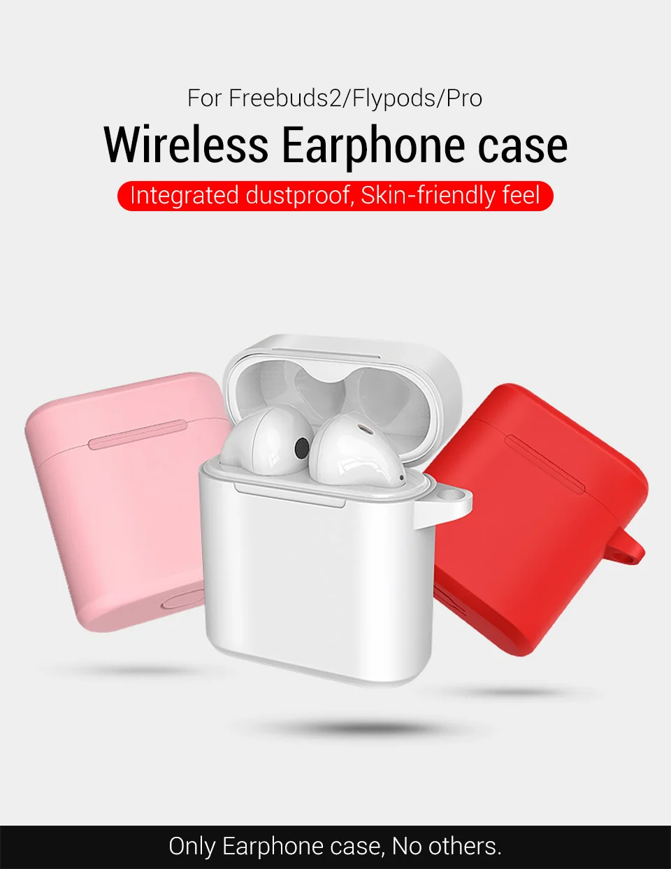 PZOZ силиконовый чехол для наушников huawei Freebuds 2 Pro Honor FlyPods Pro зарядка Противоскользящий слот Мягкий защитный чехол силиконовый