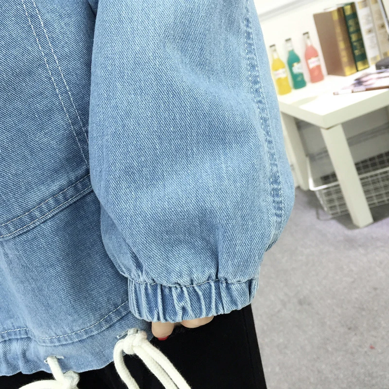Пуловер Плюс Размеры Chaquetas Mujer куртка Для женщин Джинсовая Куртка jaqueta Джинсы для