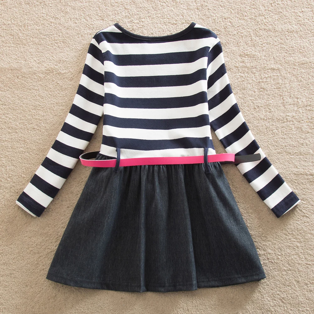 Платье для маленьких девочек neat 100% хлопок vestidos infantil детская одежда платье с