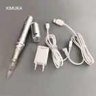 Импортный мотор, Беспроводная Машинка для перманентного макияжа, тату-ручка для бровей с батареейигольчатым картриджем