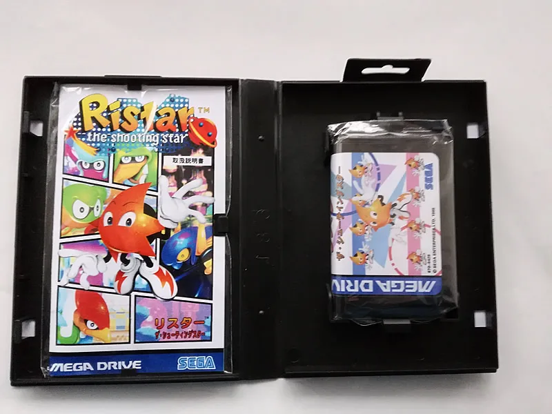 MD игра: Ristar(японская версия! Коробка+ инструкция+ картридж