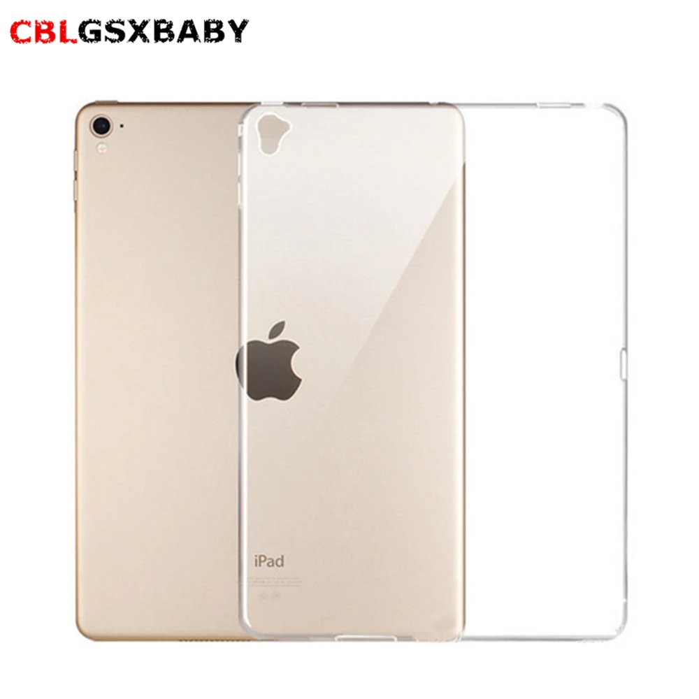 Высококачественный силиконовый чехол для iPad mini 4 прозрачный из мягкого ТПУ