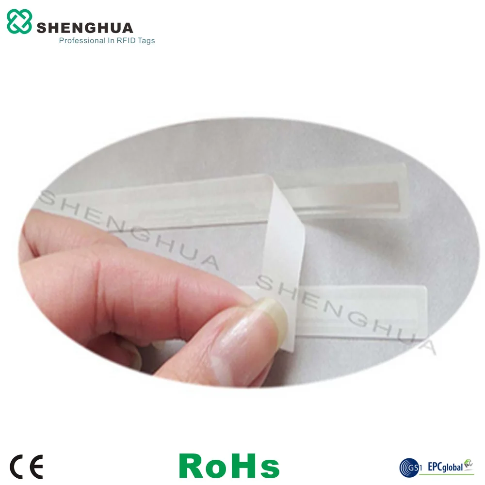 

10pcs/lot Hot sale ISO18000-6C epc gen2 UHF labels rfid for document rfid book tag programmble rfid sticker for library system
