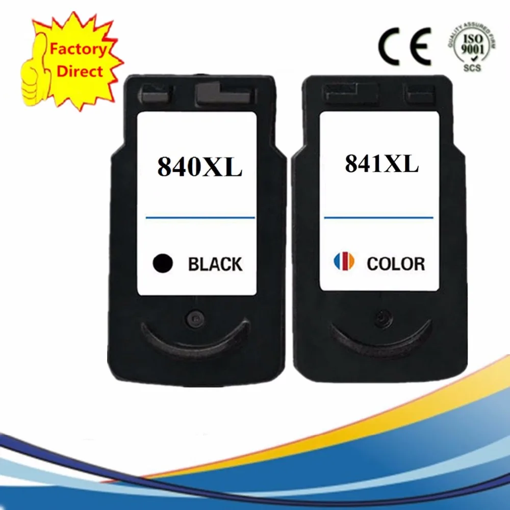 PG-840 XL PG840 PG 840 CL-841 CL841 CL 841 восстановленные струйные картриджи Pixma MG4280 MX398 MX378 MX438 MX458