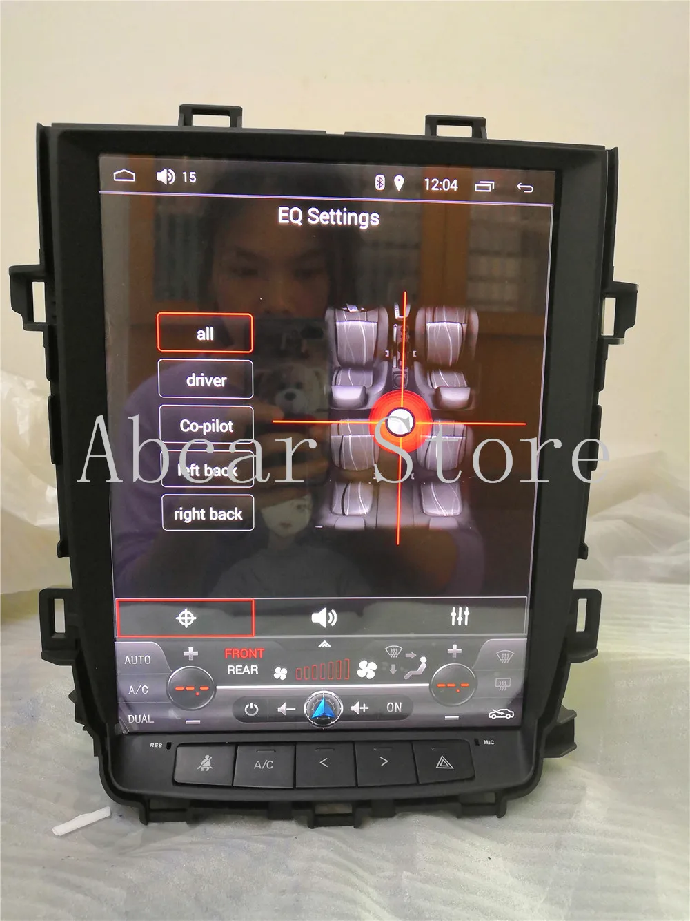 12,1 Tesla стиль Android 7,1 автомобильный dvd-плеер gps навигация для Toyota alphard Vellfire 20 серии 2007- Мультимедиа Радио ips
