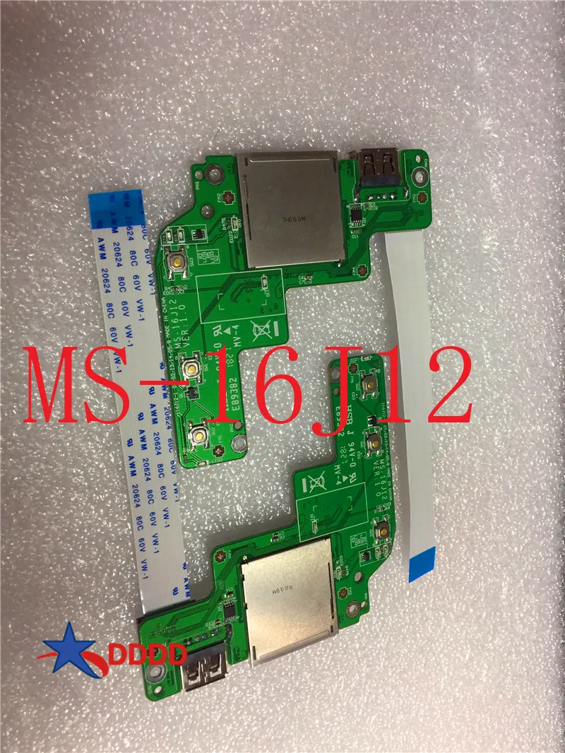 Оригинал для MSI Ge72 GE62 GP62 GP72 Φ плата переключателя USB 100% работает