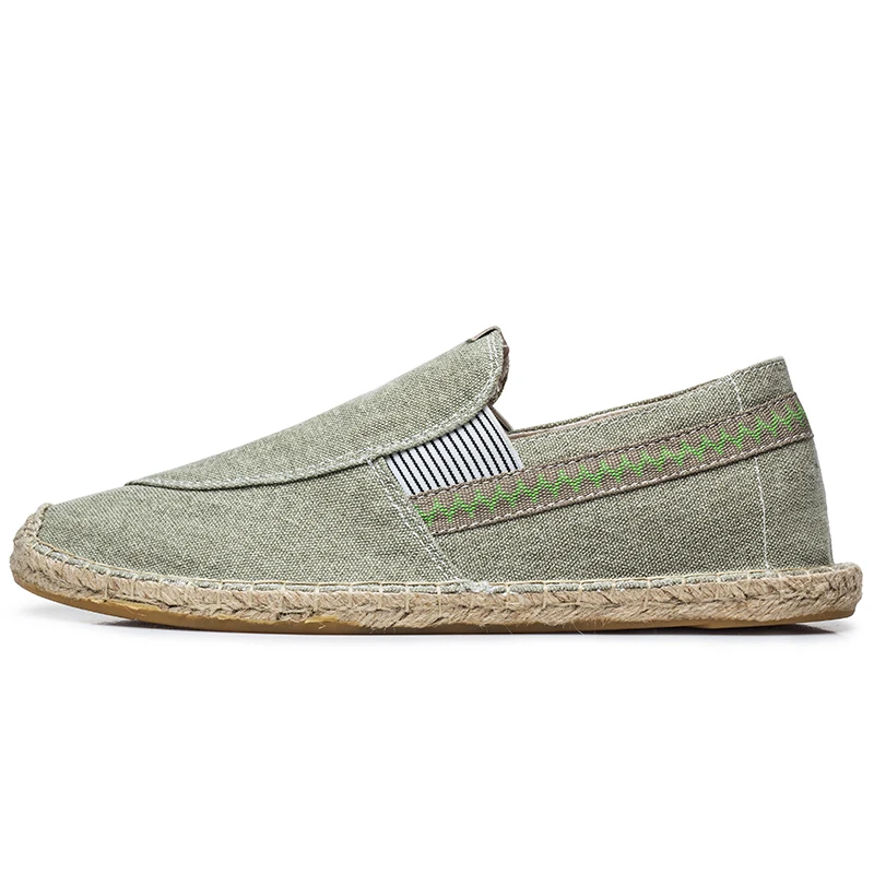 Men Breathable Casual Shoes Loafers Soft Comfortable Outdoor Flat Canvas | Обувь